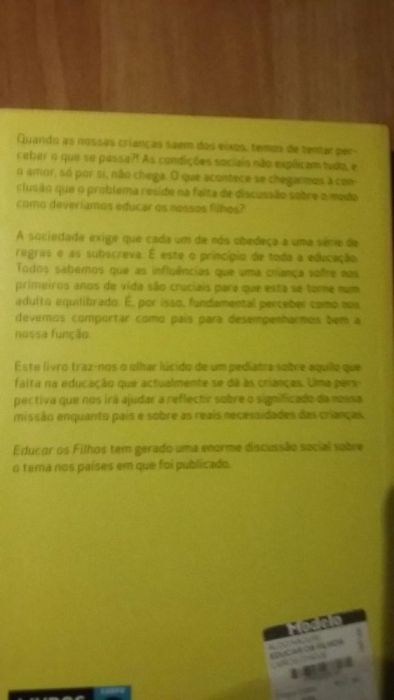 Livro "Educar os Filhos"