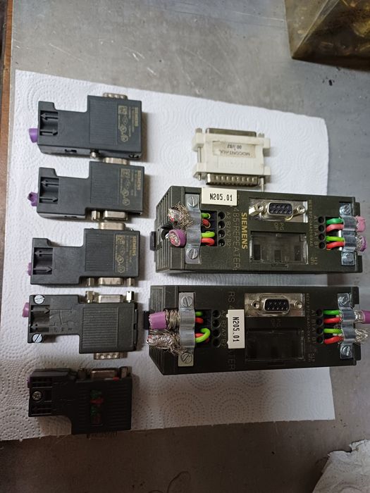 Wtyczki siemens z demontażu