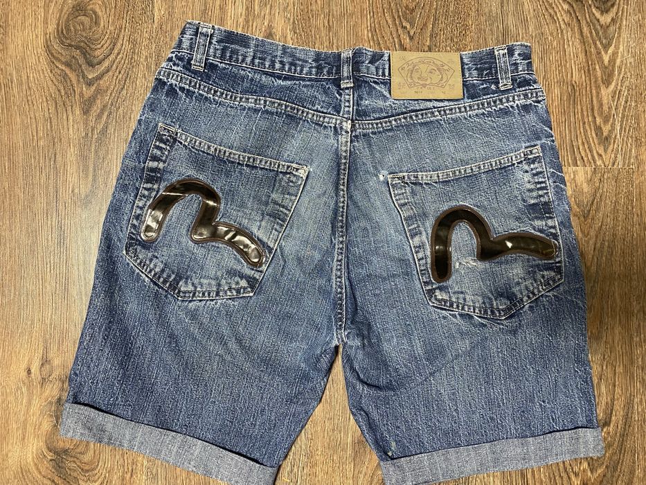 Чоловічі джинсові шорти EVISU
