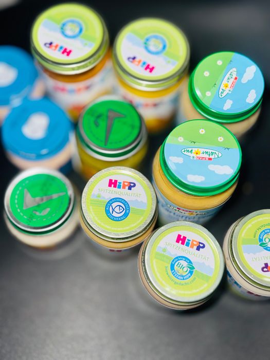 Дитяче пюре в баночці мікс Hipp Gerber Milupa Natur pur
