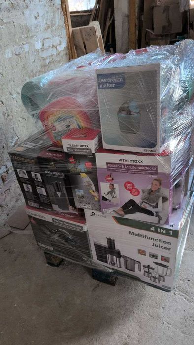 Мікс товар на палеті: електроніка, кухонна техніка – Акція! 172 кг