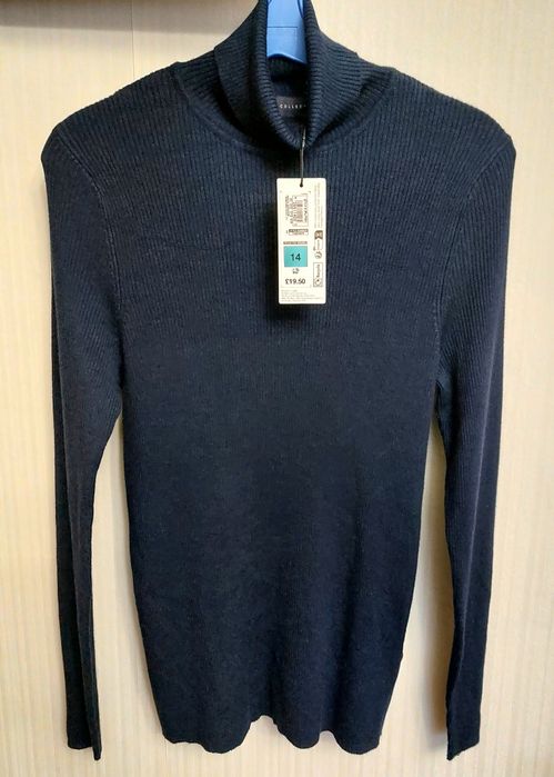 Гольф / Водолазка в рубчик