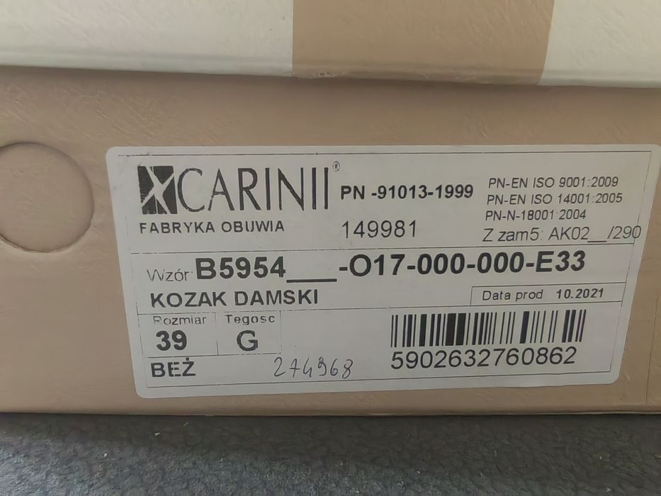 Carinii r. 39 workery jak nowe