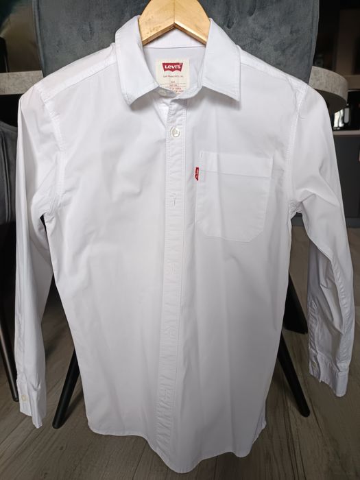 Biała koszula Levi's  chłopięca 140