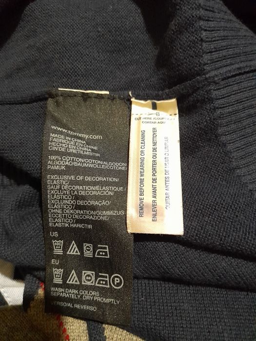 Tommy Hilfiger оригінал чоловічий светр бавовна