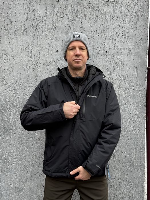 Оригінал Куртка Курточка Columbia зима  XM3788-010 Каламбія М Л  чорна