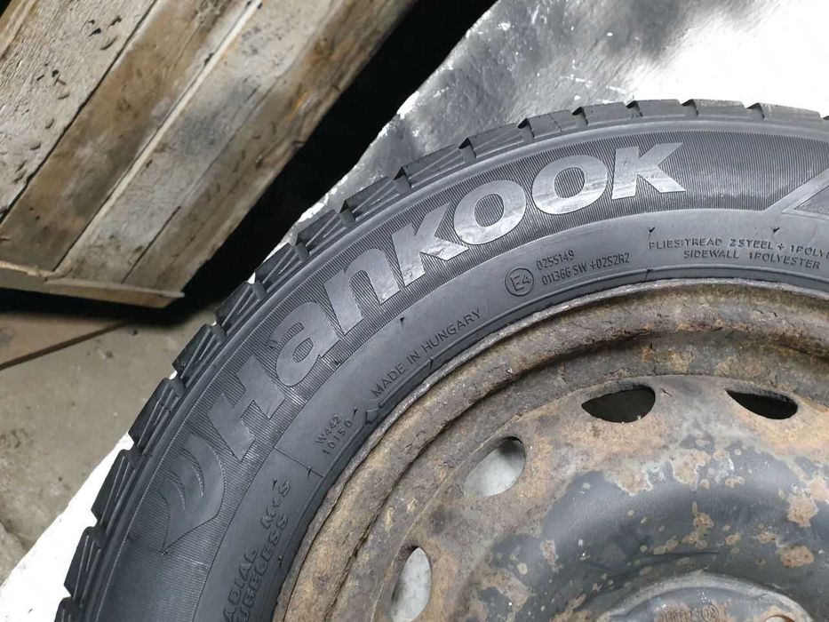 Felga Koło Zapas Daewoo Opel R14 4x100 ET 43 opona 175/70R14