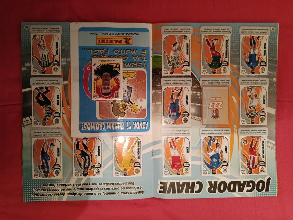Caderneta de Cromos de FUTEBOL 2018-19