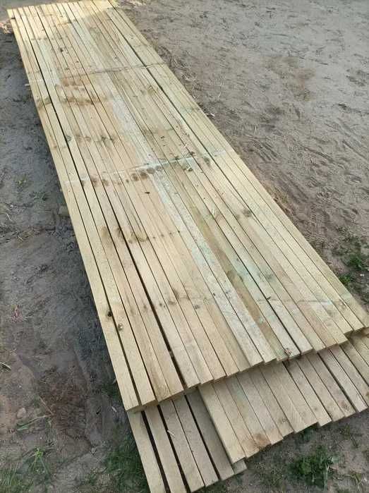 Tarcica budowlana impregnowana łaty, kontrłaty, deski szalunkowe