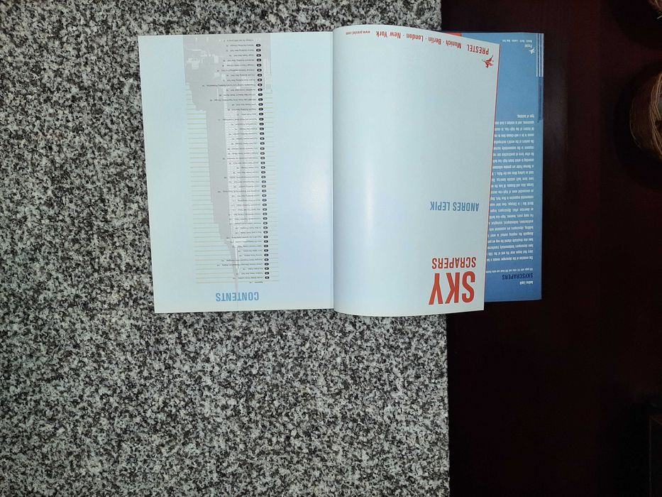 Livro Sky Scrapers de Andrés Lepik