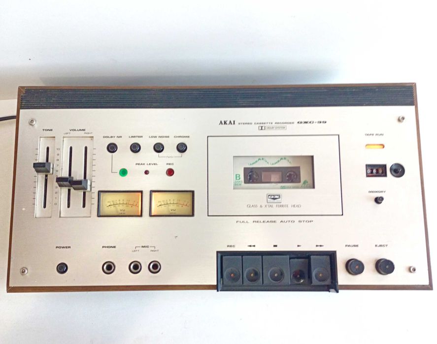 Magnetofon Akai GXC 39 vintage lata 70te