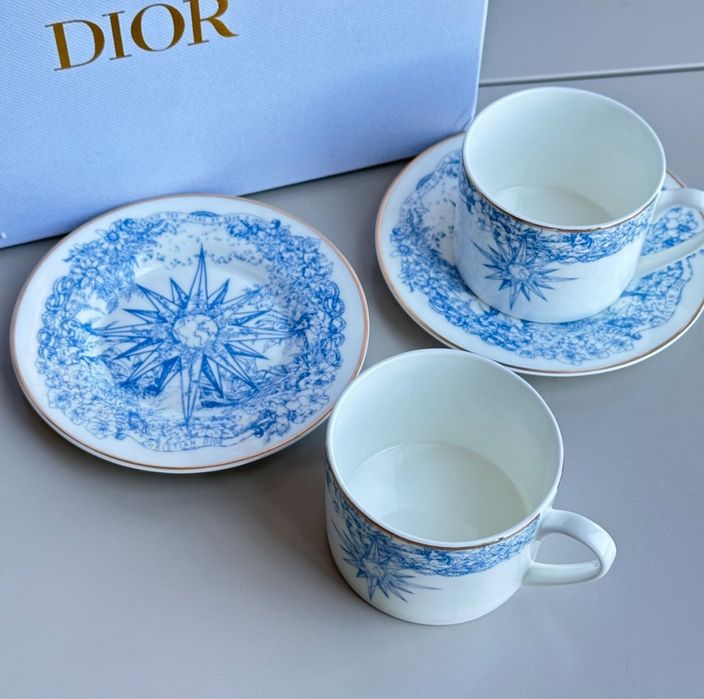 Набір чашок DIOR посуд фірмовий