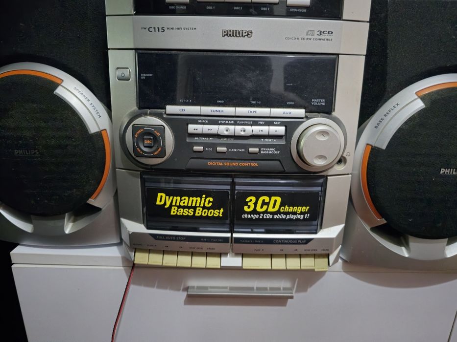 Aparelhagem antiga philips fw c115