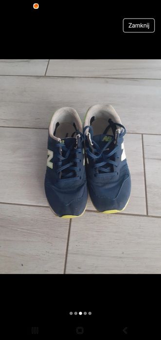 Adidasy chlopiece New balance granatowee