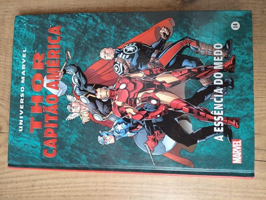 Universo Marvel 14 Thor Capitão América A essência do medo