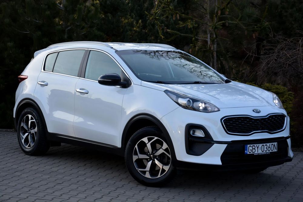 Kia Sportage BIAŁA PERŁA % super  stan % NAVI % KAMERA % led