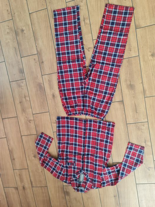 Piżama flanelowa krata  M/L/ XL
