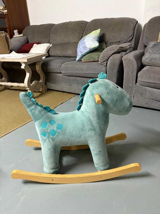 Cavalinho de baloiço Dinossauro Vertbauted