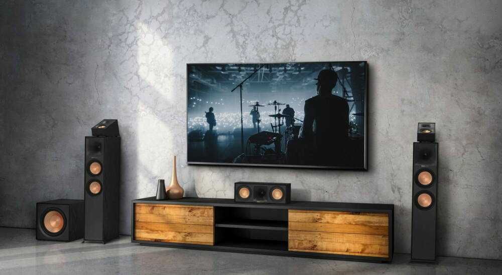 Zestaw Denon AVR-X2850H + Klipsch R-600F + R-50C + R-40M + R-101SW
