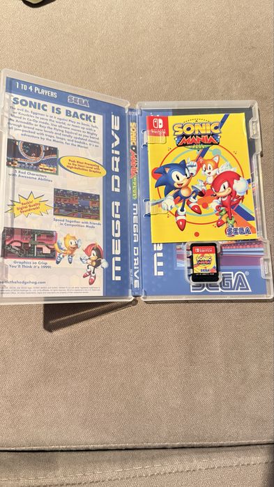 Jogo nintendo switch Sonic Mania  plus como novo
