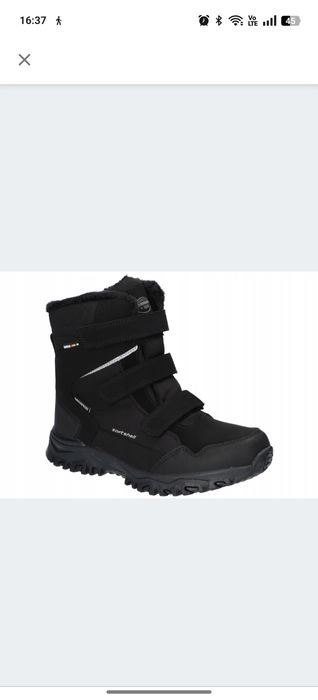 Buty zimowe śniegowce r.36