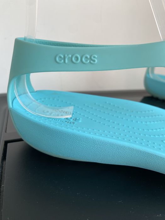 Sandały japonki Crocs Serena Flip Turquise r. 37/38 W7