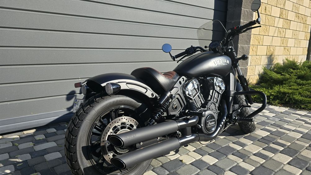 Мотоцикл Indian Scout Bobber ABS 2023  4тыс