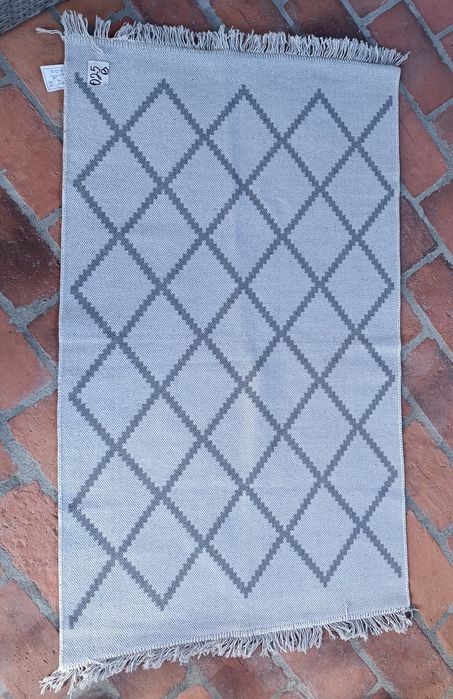 Kilim Boho, dywanik tkany dwustronny 80x125