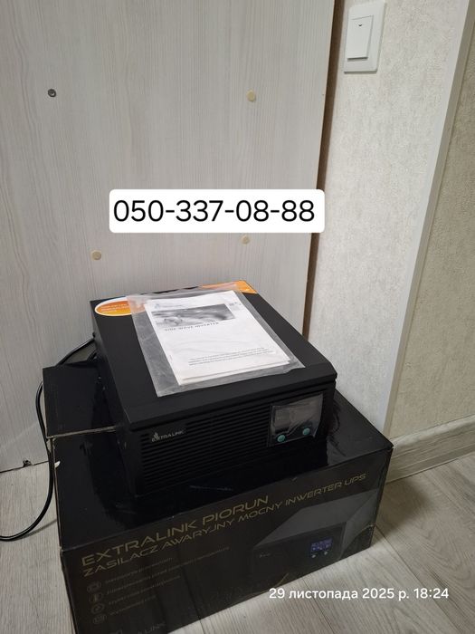 Инвертор ДЖБ НОВИЙ ESK 12 - 1500 чистий сінус автоматичний 1,2кВт/24в