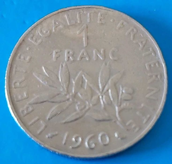1 Franc Coin from 1960, France