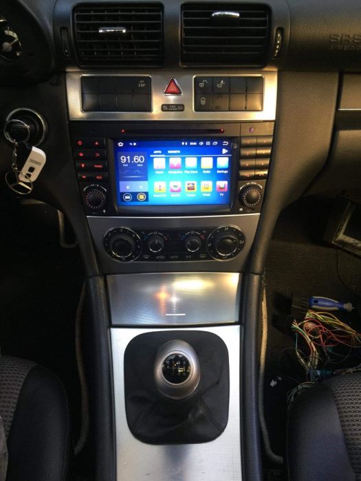 Rádios novos w203 w463 W209 c/clk/amg/clc gps dvd Bluetooth