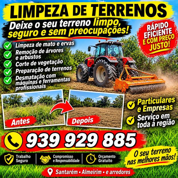 Limpezas ao seu dispor!