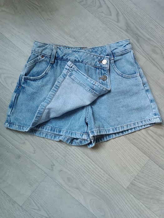 Джинсовые юбка шорты Zara .
