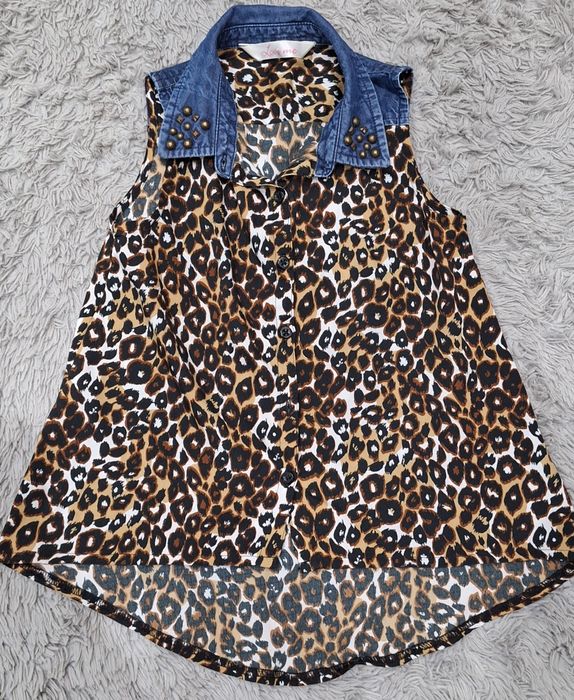 Bluzeczka panterka 4-5 lat