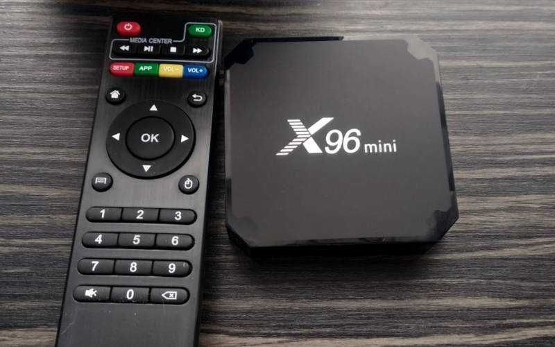 Приставка смарт тв бокс smart tv box x96 mini 4-ядерная 2/16Гб андроид