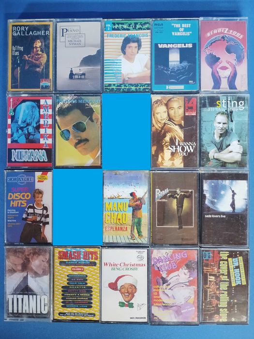 cassetes audio originais (anúncio nº5 )