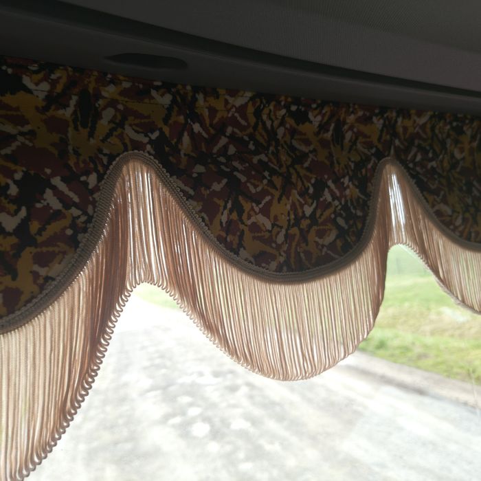 Falbana plusz duński żółty tir jak nowa