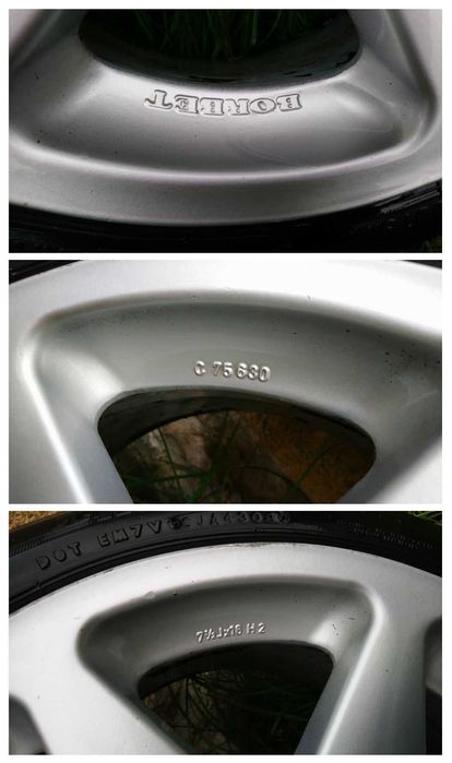 Felgi aluminiowe / alufelgi Borbet 16" 4x108 ET30 – 4 szt.