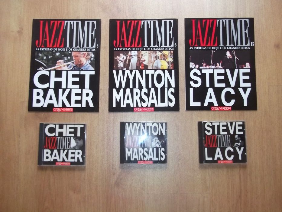 CDs & Revistas • Colecção JAZZ TIME ORBIS FABRI