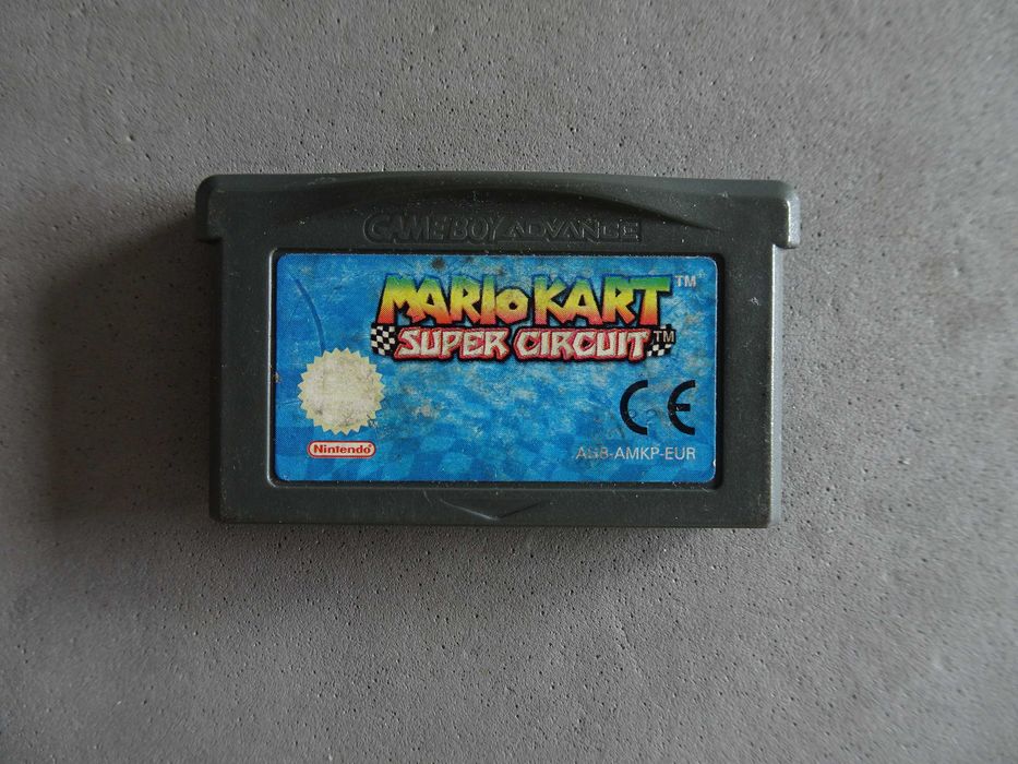 Jogo Game Boy Advance - Mario Kart Super Circuit