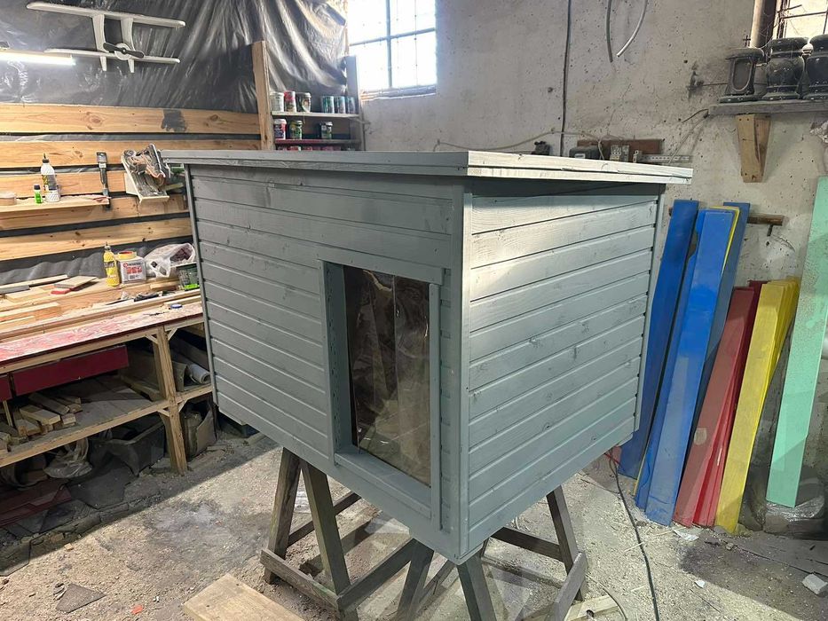 Буда утеплена для Собаки | Будка 95 см | Будки для Овчарки, Лабратора