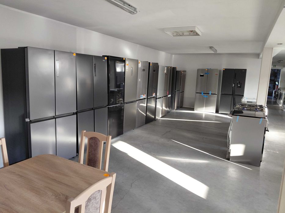 Lodówka Amica FK3706E.2DFZXC (D) Pełny No Frost 200cm Komora świeżości Czarny Inox