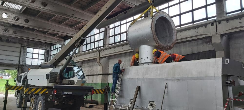 Dźwig usługi dźwigowe 55t i 20t