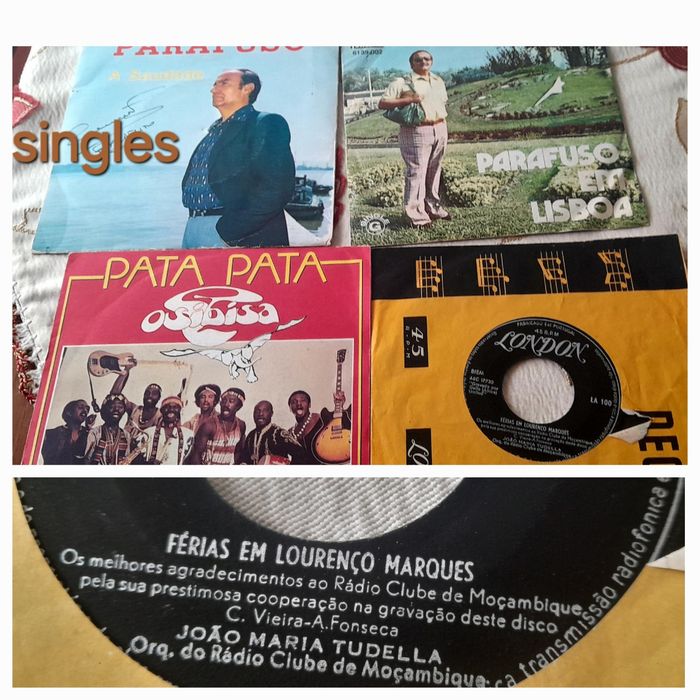 Vinil em singles