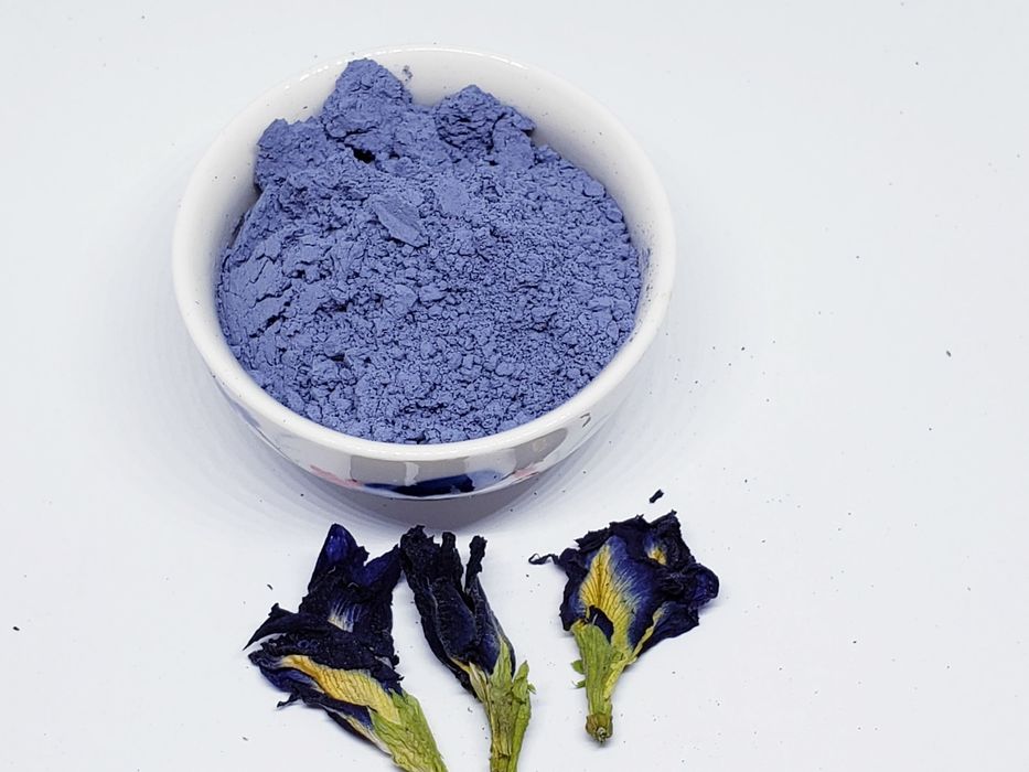 Анчан Матча 100г блакитна синя чай matcha квіти опт роздр для закладів