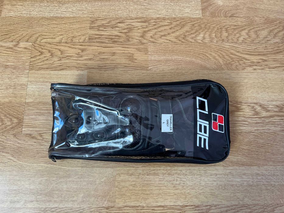 Шкіряні мото рукавиці CUBE Traveller розмір L