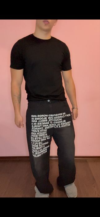 Джинсы acne studios /opium/ y2k( balenciaga )