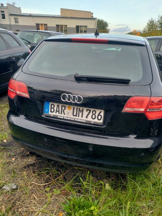 Audi A3 8P 3D krótka podsufitka podsufitówka sufit wnętrze tapicerka