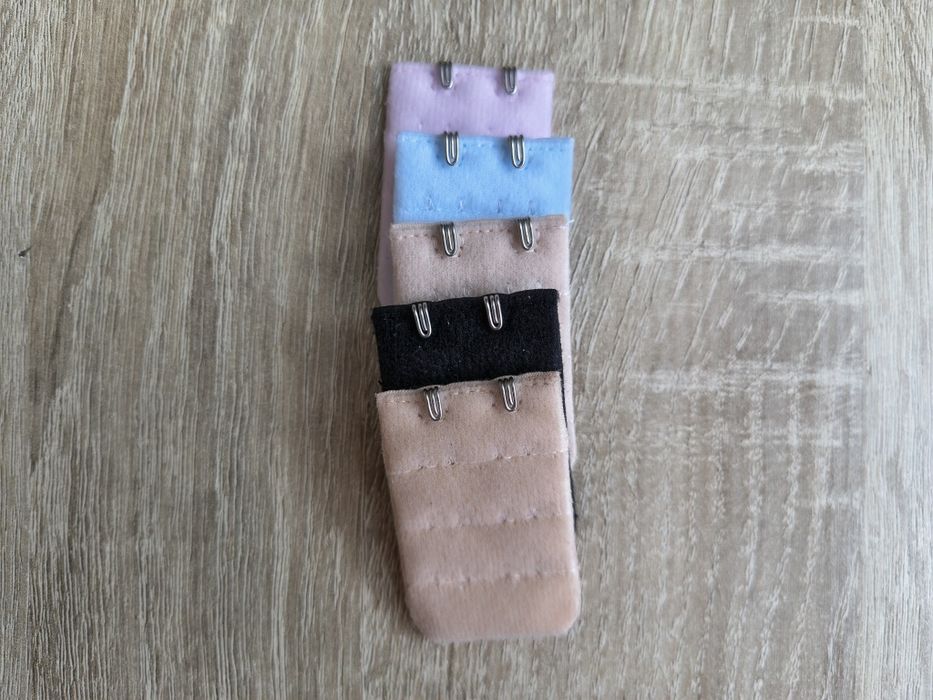 Zestaw przedłużek do biustonosza 2 haftki