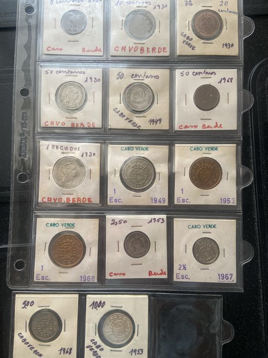 Venda de moedas de cabo verde